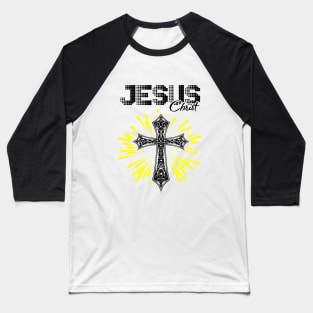 Christian Design Jesus Christ Baseball T-Shirt